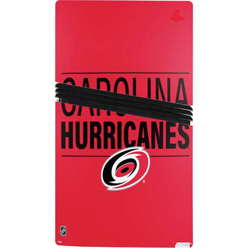 NHL Carolina Hurricanes Lineup PS5 Pro Console Skin