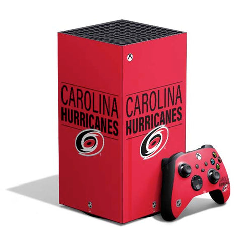 NHL Carolina Hurricanes Lineup XBox Series X Digital Edition Bundle Skin