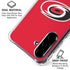 NHL Carolina Hurricanes Solid Background Galaxy A36 5G Clear Case