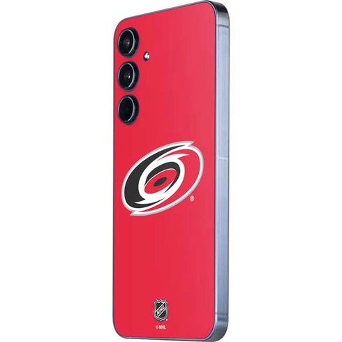NHL Carolina Hurricanes Solid Background Galaxy A36 5G Skin
