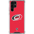 NHL Carolina Hurricanes Solid Background Galaxy S23 Ultra Clear Case