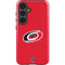 NHL Carolina Hurricanes Solid Background Galaxy S25 Impact Case