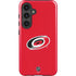 NHL Carolina Hurricanes Solid Background Galaxy S25 Impact Case