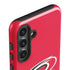 NHL Carolina Hurricanes Solid Background Galaxy S25 Impact Case