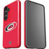 NHL Carolina Hurricanes Solid Background Galaxy S25 Impact Case