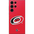 NHL Carolina Hurricanes Solid Background Galaxy S24 Ultra Skin