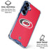 NHL Carolina Hurricanes Solid Background Galaxy S25 Plus Clear Case