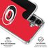 NHL Carolina Hurricanes Solid Background Galaxy S26 Clear Case