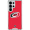 NHL Carolina Hurricanes Solid Background Galaxy S26 Ultra Clear Case