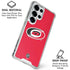 NHL Carolina Hurricanes Solid Background Galaxy S26 Ultra Clear Case