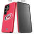 NHL Carolina Hurricanes Solid Background Galaxy S26 Ultra Impact Case