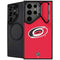 NHL Carolina Hurricanes Solid Background Galaxy S26 Ultra Kickstand Case