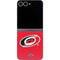 NHL Carolina Hurricanes Solid Background Galaxy Z Flip6 Skin
