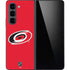 NHL Carolina Hurricanes Solid Background Galaxy Z Fold5 5G Skin