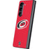 NHL Carolina Hurricanes Solid Background Galaxy Z Fold5 5G Skin