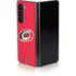 NHL Carolina Hurricanes Solid Background Galaxy Z Fold5 5G Skin