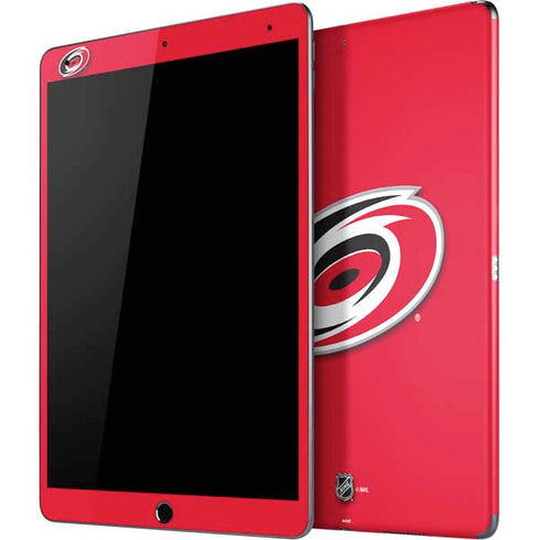 NHL Carolina Hurricanes Solid Background iPad Skins