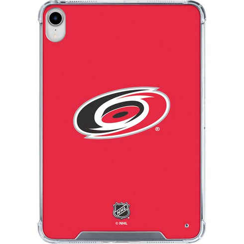 NHL Carolina Hurricanes Solid Background iPad 11th Gen (2025) Clear Case