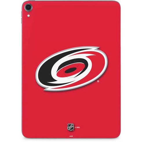 NHL Carolina Hurricanes Solid Background Apple iPad Pro Skin