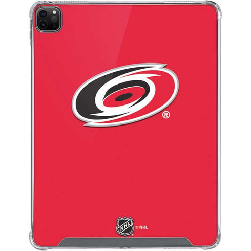 NHL Carolina Hurricanes Solid Background iPad Cases