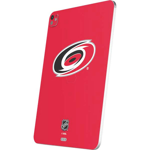 NHL Carolina Hurricanes Solid Background iPad Pro 13in M4 (2024) Skin