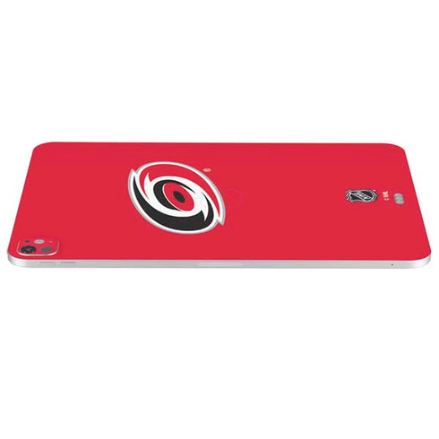 NHL Carolina Hurricanes Solid Background iPad Pro 13in M4 (2024) Skin