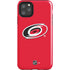 NHL Carolina Hurricanes Solid Background iPhone Cases