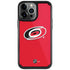 NHL Carolina Hurricanes Solid Background iPhone Cases