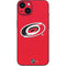 NHL Carolina Hurricanes Solid Background iPhone Skins