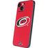 NHL Carolina Hurricanes Solid Background iPhone Skins