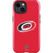NHL Carolina Hurricanes Solid Background iPhone 15 Impact Case