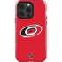 NHL Carolina Hurricanes Solid Background iPhone 15 Pro Impact Case