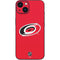 NHL Carolina Hurricanes Solid Background iPhone 15 Skin