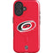 NHL Carolina Hurricanes Solid Background iPhone 16 Magsafe Impact Case