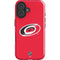 NHL Carolina Hurricanes Solid Background iPhone 16 Plus Impact Case