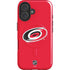NHL Carolina Hurricanes Solid Background iPhone 16 Plus Magsafe Impact Case
