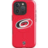 NHL Carolina Hurricanes Solid Background iPhone 16 Pro Magsafe Impact Case