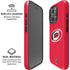 NHL Carolina Hurricanes Solid Background iPhone 16 Pro Magsafe Impact Case
