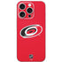 NHL Carolina Hurricanes Solid Background iPhone 16 Pro Skin