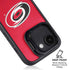 NHL Carolina Hurricanes Solid Background iPhone 16e Kickstand Case