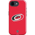 NHL Carolina Hurricanes Solid Background iPhone 16e Impact Case