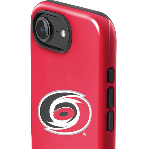 NHL Carolina Hurricanes Solid Background iPhone 16e Impact Case