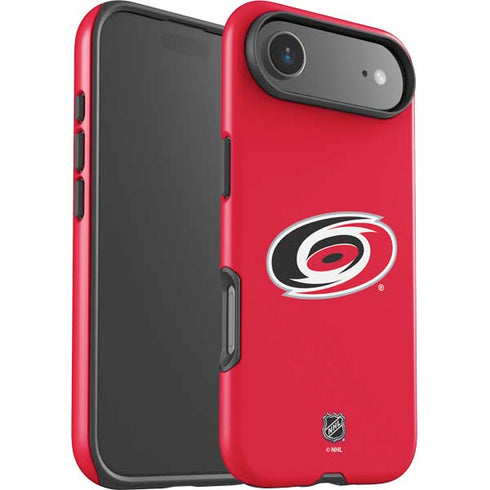 NHL Carolina Hurricanes Solid Background iPhone 17 Air Impact Case