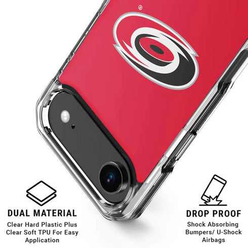 NHL Carolina Hurricanes Solid Background iPhone 17 Air MagSafe Case