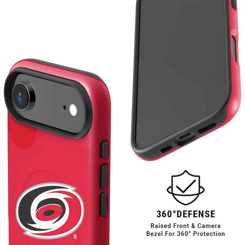 NHL Carolina Hurricanes Solid Background iPhone 17 Air Magsafe Impact Case