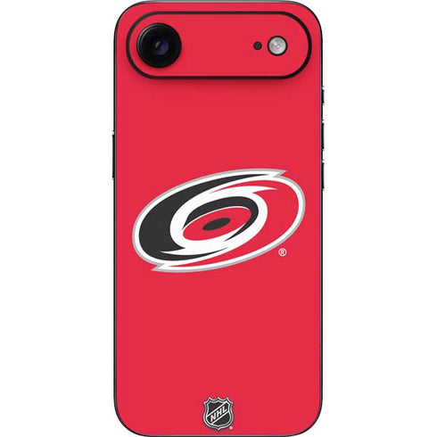 NHL Carolina Hurricanes Solid Background iPhone 17 Air Skin