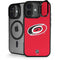 NHL Carolina Hurricanes Solid Background iPhone 17 Kickstand Case