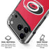 NHL Carolina Hurricanes Solid Background iPhone 17 Pro Clear Case