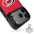 NHL Carolina Hurricanes Solid Background iPhone 17 Pro Kickstand Case