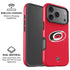 NHL Carolina Hurricanes Solid Background iPhone 17 Pro Magsafe Impact Case